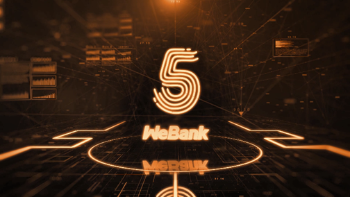 WeBank微眾銀行五周年紀(jì)念獎(jiǎng)